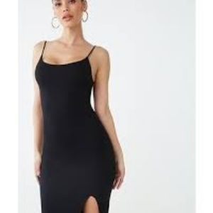 Forever 21 Dresses - Thigh Slit Midi Dress Sz. L Forever 21 Dresses - Thigh Slit Midi Dress Sz. L
